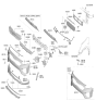 Diagram for 2022 Kia Niro Grille - 86350G5600