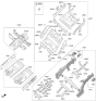 Diagram for Kia Floor Pan - 65510G5500