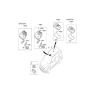 Diagram for 2020 Kia Niro EV Dome Light - 92850G5000HGC