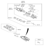 Diagram for Kia Niro EV Brake Caliper - 58210Q4000