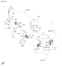 Diagram for Kia Niro EV A/C Hose - 97760K4500