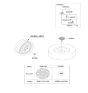 Diagram for 2021 Kia Niro EV Spare Wheel - 52910Q4100