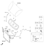 Diagram for Kia Niro EV Hood Cable - 81190Q4000
