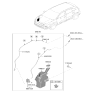 Diagram for 2022 Kia Niro EV Washer Reservoir - 98621Q4000