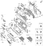 Diagram for Kia EV9 Air Duct - 97401XA000