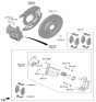 Diagram for Kia EV9 Brake Caliper - 58311XAA00
