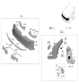 Diagram for Kia EV9 Headlight - 92102XA000