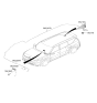 Diagram for Kia EV9 Antenna Cable - 96220DOAA0