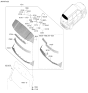 Diagram for 2026 Kia Sportage Windshield Washer Nozzle - 98931P1000