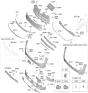 Diagram for Kia EV9 Ambient Temperature Sensor - 96985DO000