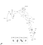 Diagram for Kia EV9 Hydraulic Hose - 58732DO000