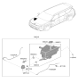 Diagram for Kia EV9 Washer Reservoir - 98611XA000