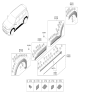 Diagram for Kia EV9 Door Moldings - 87721XA100