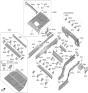 Diagram for Kia EV9 Floor Pan - 65511XA000