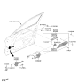 Diagram for Kia EV9 Door Lock - 81320XA010