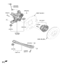 Diagram for Kia EV9 Trailing Arm - 55270XA000
