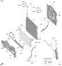 Diagram for Kia Stinger A/C Condenser Fan - 25380G9100
