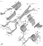 Diagram for 2022 Kia Stinger Exhaust Pipe - 28710J5900