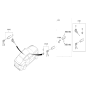 Diagram for 2022 Kia Stinger Car Key - 81996M6020