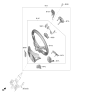 Diagram for Kia Stinger Steering Wheel - 56120J5500CET