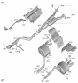 Diagram for 2022 Kia Stinger Exhaust Pipe - 28650J5400