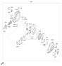 Diagram for Kia Stinger Differential Bearing - 530423C021