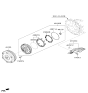 Diagram for Kia Torque Converter - 451004J200