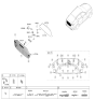 Diagram for 2023 Kia Stinger Emblem - 86314J5700