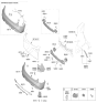 Diagram for 2022 Kia Seltos Bumper - 86612Q5010
