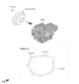 Diagram for 2023 Kia Seltos Transmission Assembly - 480002H751
