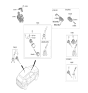 Diagram for 2023 Kia Seltos Car Key - 95430Q5510