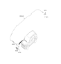 Diagram for Kia Seltos Antenna Cable - 96220Q5300