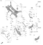 Diagram for Kia K4 Axle Support Bushings - 55290G2100