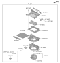 Diagram for 2025 Kia Seltos Cabin Air Filter - 97133J9000