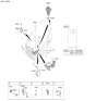 Diagram for Kia Sorento Battery Cable - 91850R5130