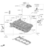 Diagram for 2025 Kia Sportage Cylinder Head - 342L52SK00