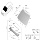 Diagram for Kia Windshield - 86110R5061
