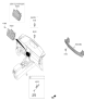 Diagram for 2022 Kia Sorento A/C Switch - 97250P2220FHL