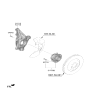 Diagram for 2025 Kia Sorento Steering Knuckle - 51710R5500