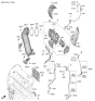 Diagram for Kia Catalytic Converter Gasket - 285352SAD0