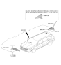 Diagram for 2022 Kia Sorento Antenna Cable - 96220R5400