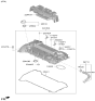 Diagram for 2026 Kia Sportage Valve Cover Gasket - 224412S000