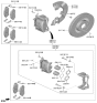 Diagram for 2025 Kia Carnival Brake Backing Plate - 51755R0000