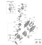 Diagram for 2025 Kia Carnival Shift Indicator - 84655R0100