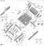 Diagram for Kia Carnival Floor Pan - 65510R0000