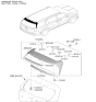 Diagram for 2026 Kia Carnival Spoiler - 872A8R0800SWP