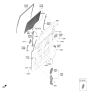 Diagram for 2026 Kia Carnival Window Motor - 83450R0000