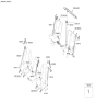Diagram for 2025 Kia Carnival Seat Belt - 89853R0500OFB