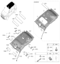 Diagram for 2025 Kia Niro Sun Visor - 85220AT200GYT