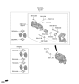 Diagram for Kia Niro EV Brake Caliper - 58210AO000